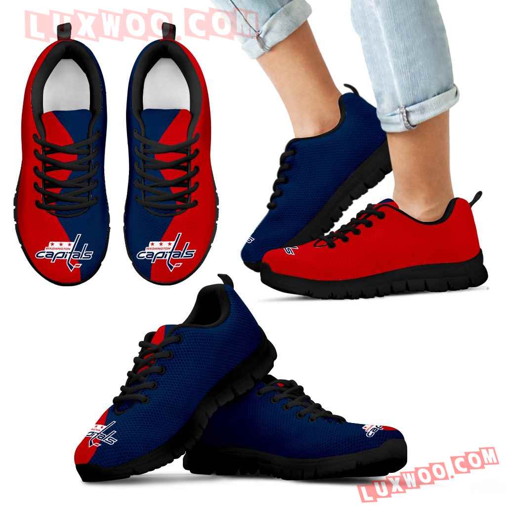 Two Colors Trending Lovely Washington Capitals Sneakers