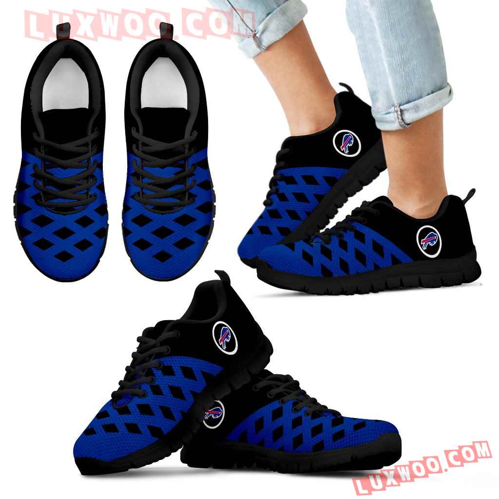 Two Colours Cross Line Buffalo Bills Sneakers