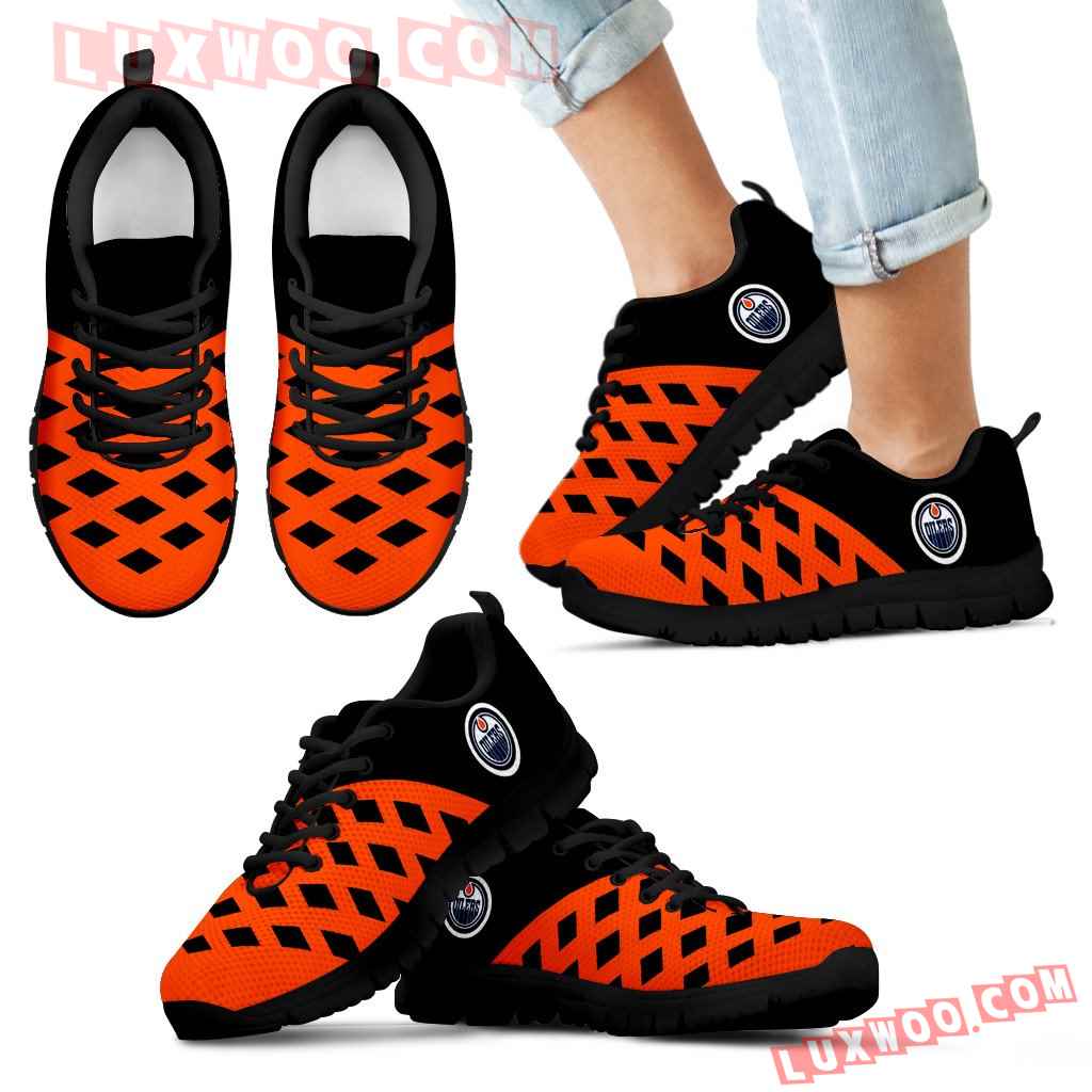 Two Colours Cross Line Edmonton Oilers Sneakers