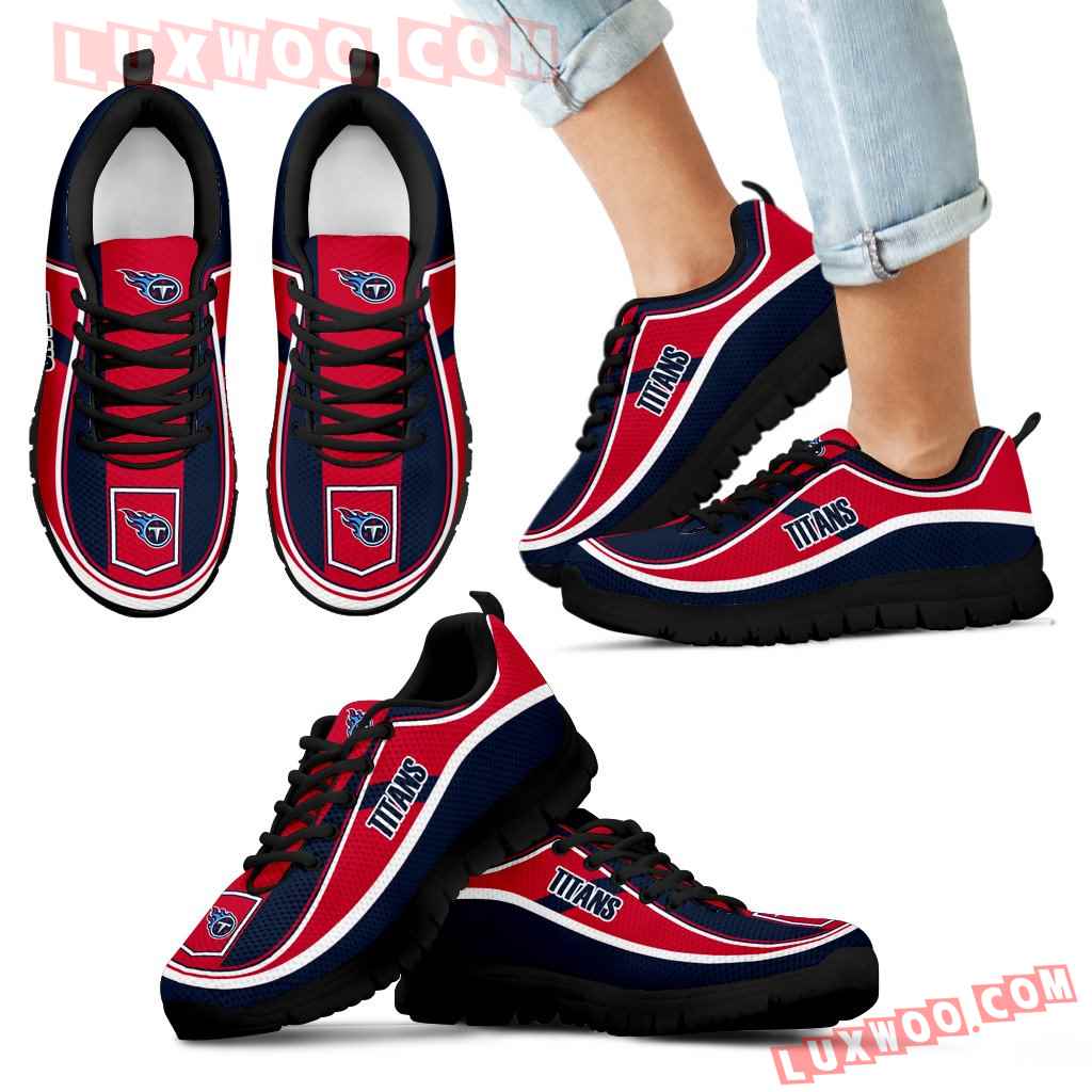 Vintage Color Flag Tennessee Titans Sneakers - Luxwoo.com