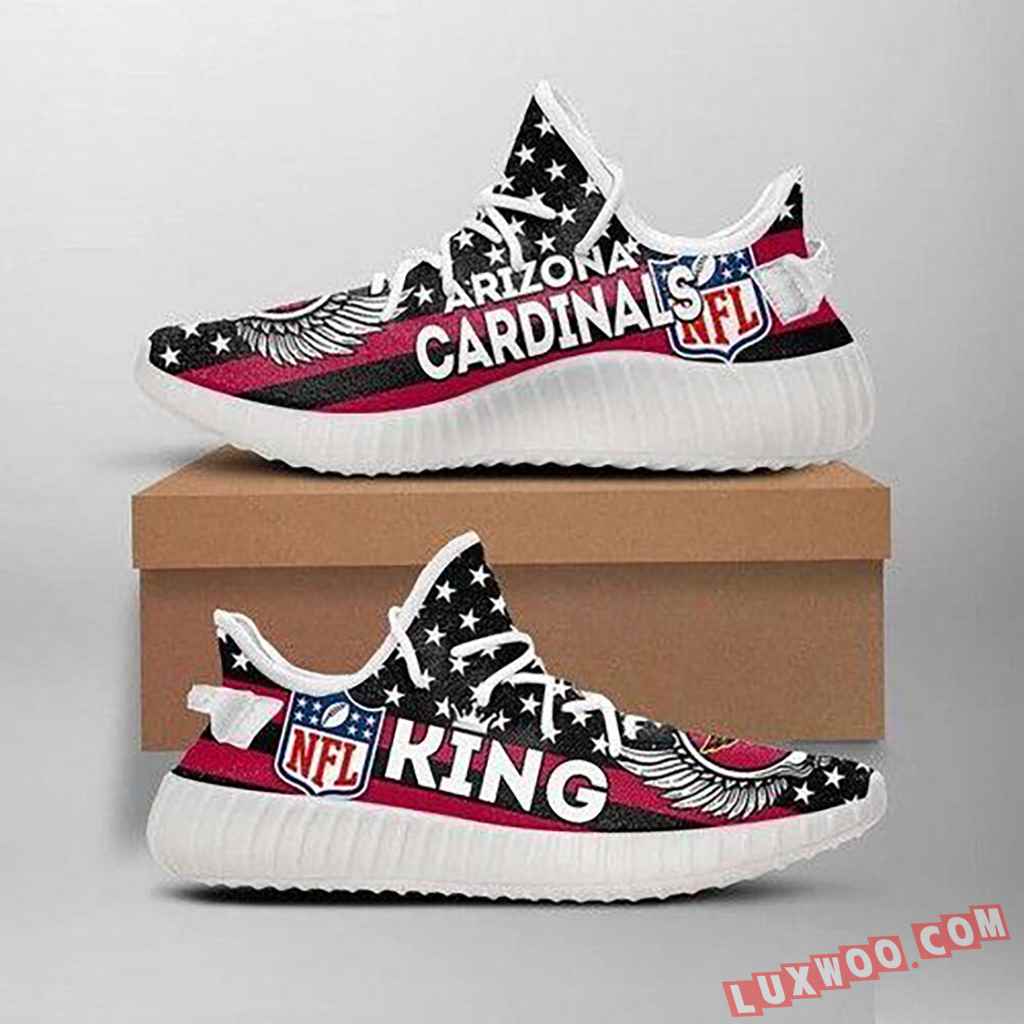 Arizona Cardinals King Nfl Like Yeezy Cardinals Shoes White Red