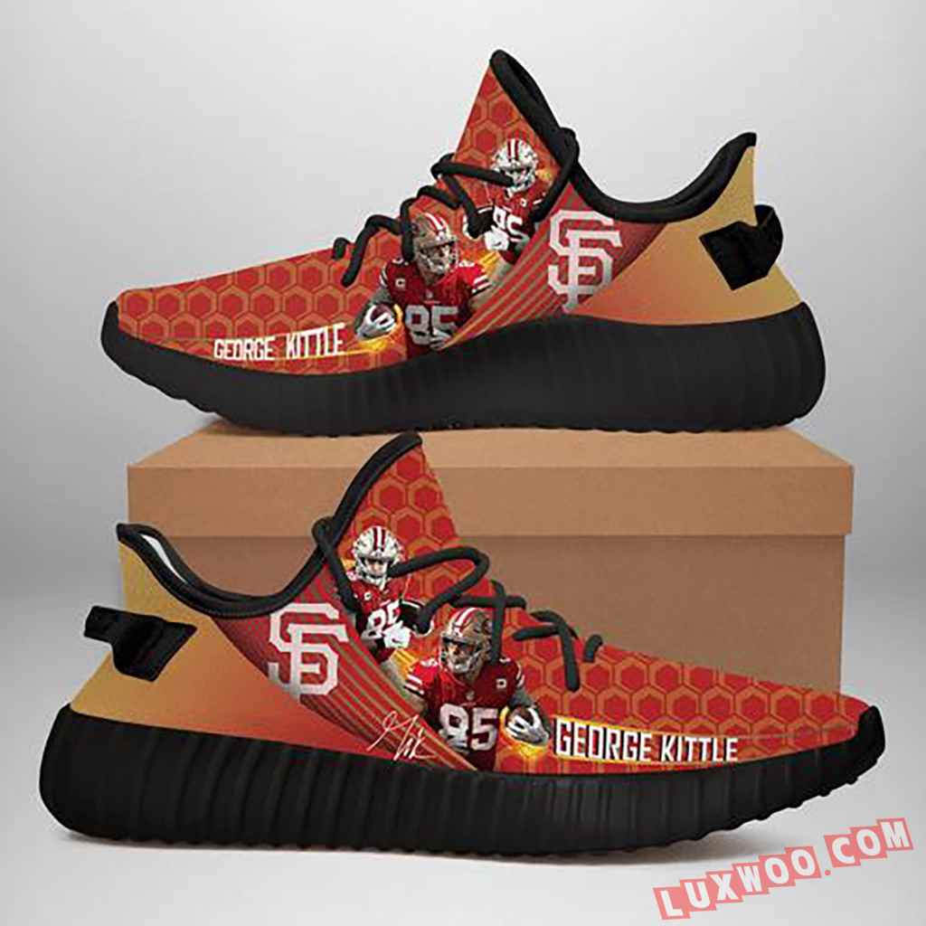 George Kittle San Francisco 49ers Nfl Yeezy Sneaker