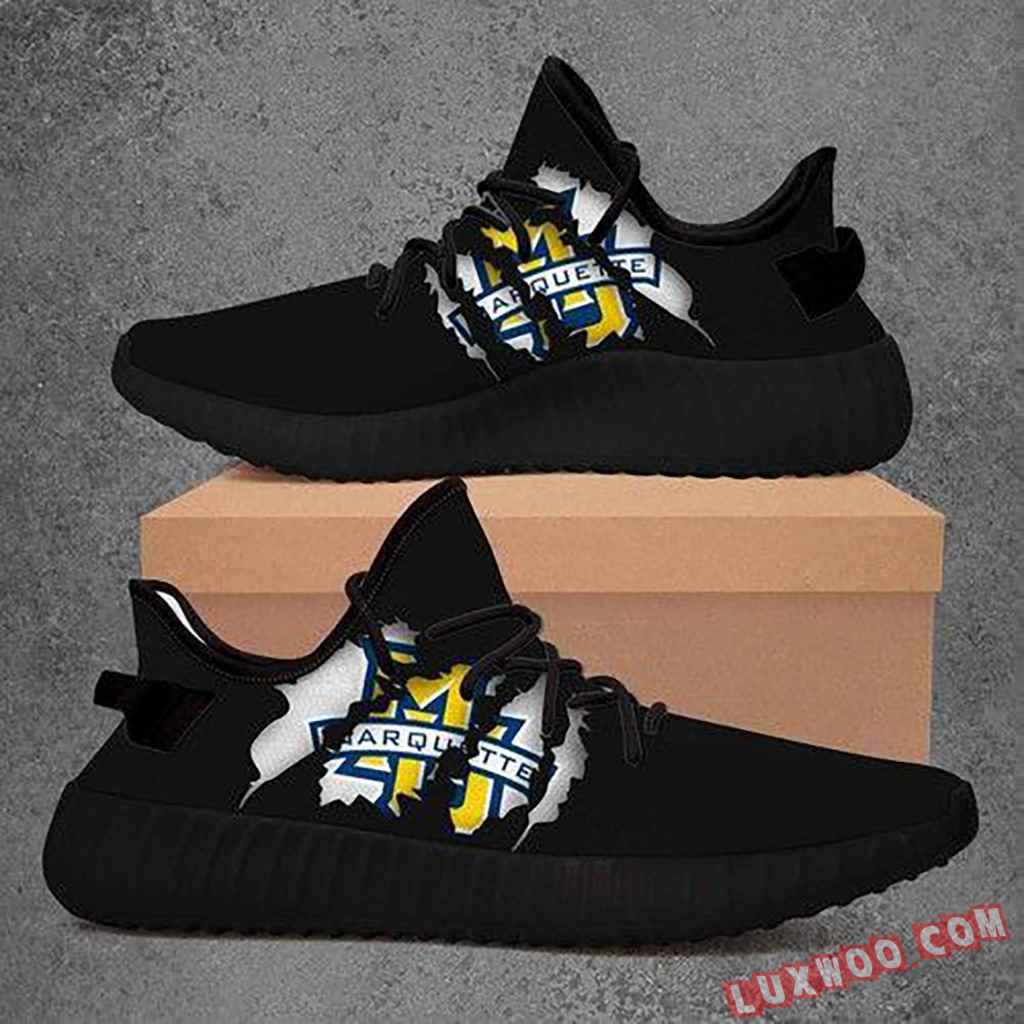 Marquette Golden Eagles Ncaa Yeezy Boost 350 V2 Shoes Sport Teams