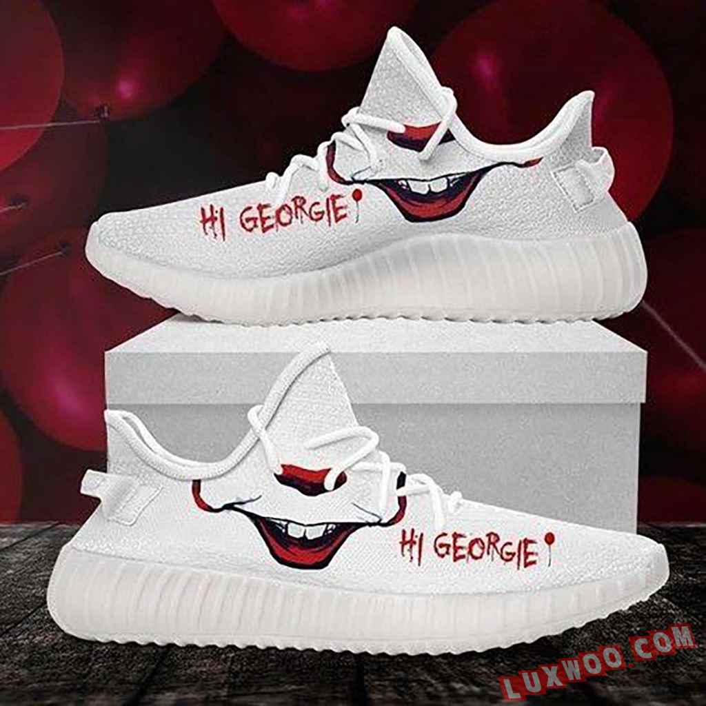 Pennywise Hi Georgie Halloween White Running Shoes Yeezy 350v2
