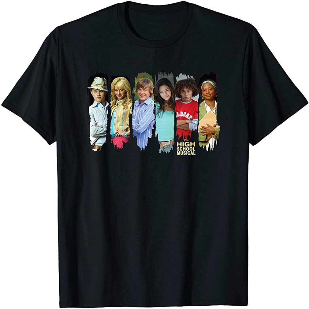 Channel High School Musical Characters T-shirt Plus Size Up To 5xl