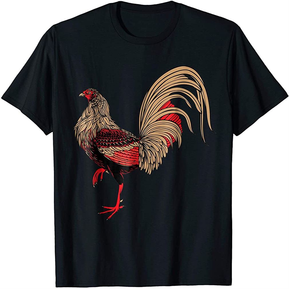 Red Rooster Chicken T-shirt Plus Size Up To 5xl - Luxwoo.com