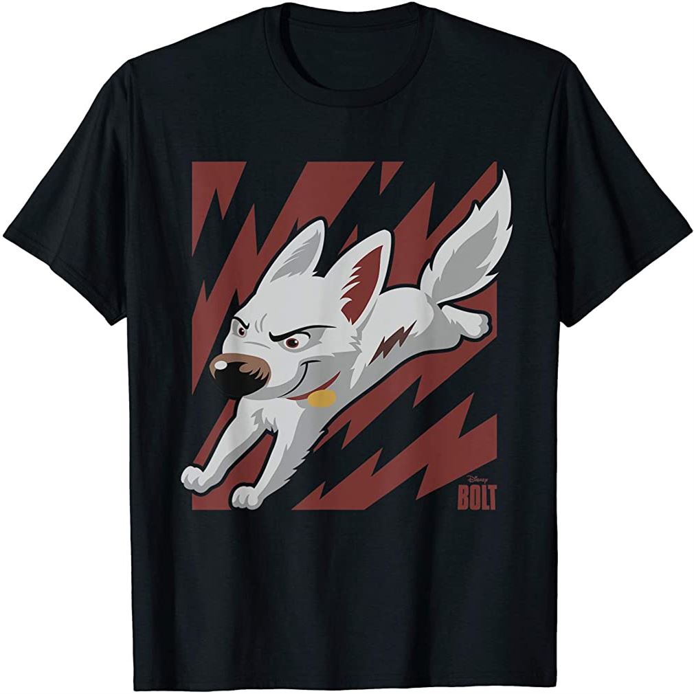 Bolt The Super Dog T-shirt Size Up To 5xl