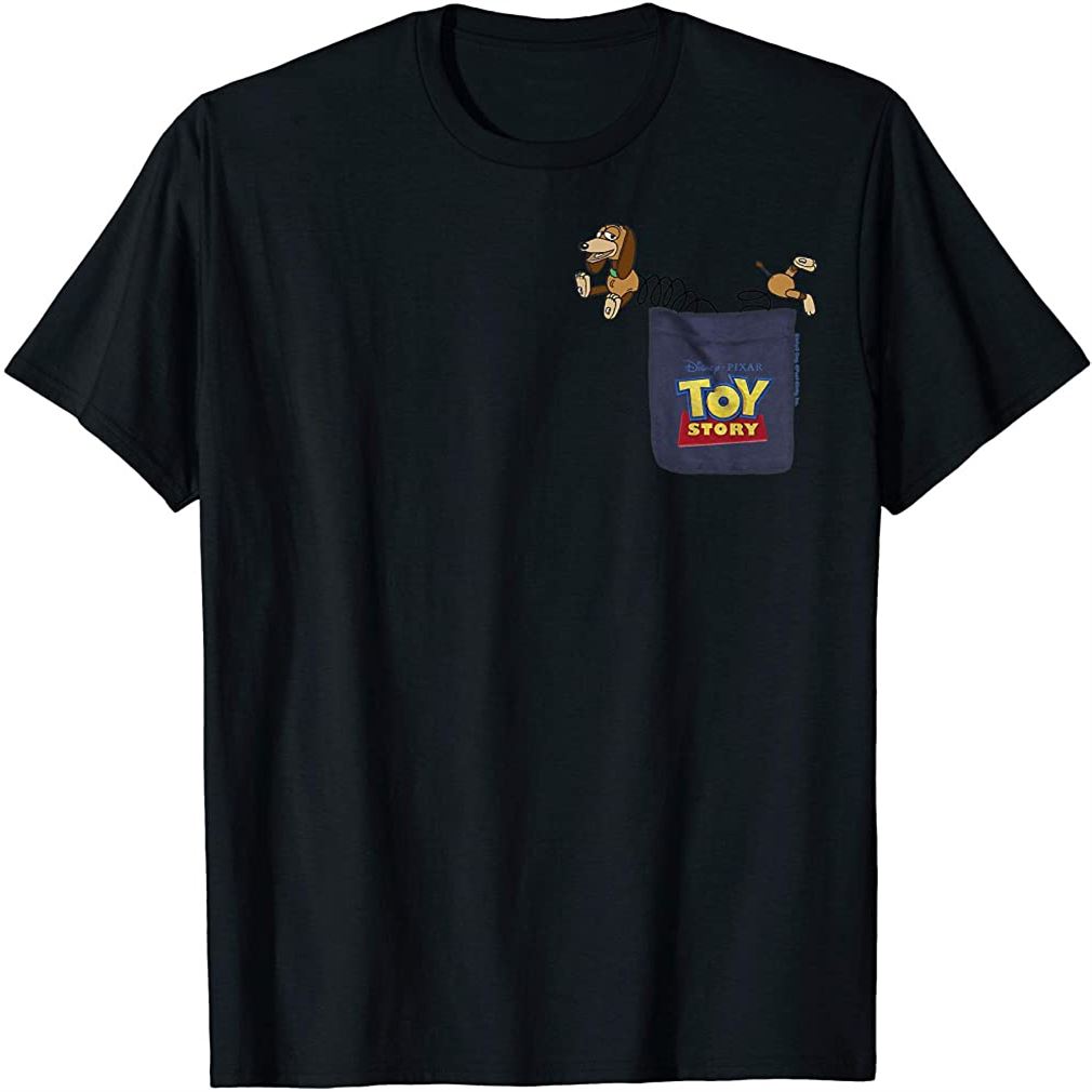 Pixar Toy Story Slinky Dog Pocket Graphic T-shirt T-shirt Size Up To ...