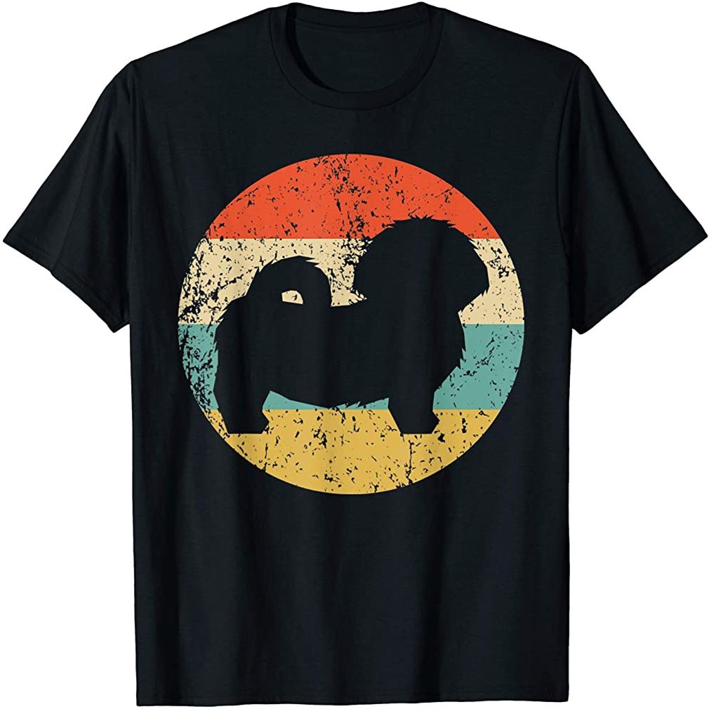Shih Tzu Shirt - Vintage Retro Shih Tzu Dog T-shirt Size Up To 5xl