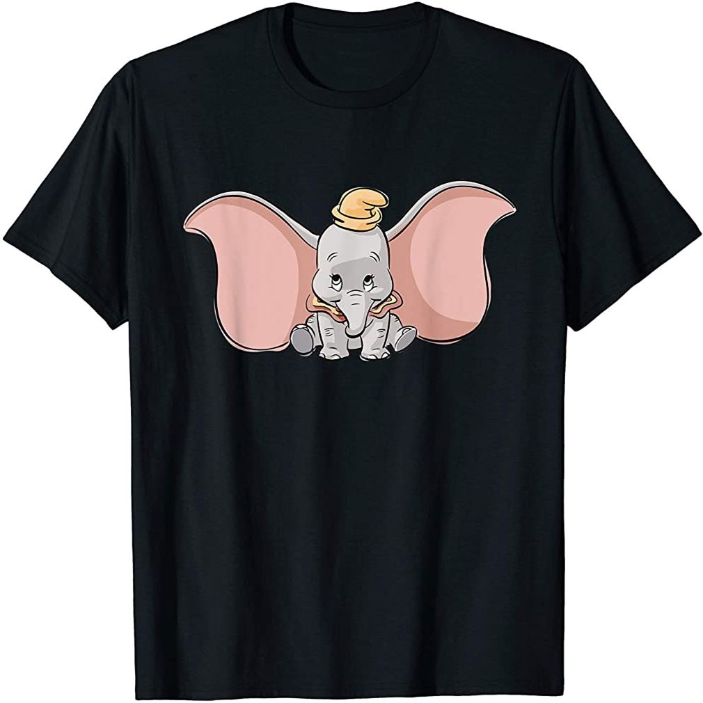 Classic Dumbo Cute Baby Elephant T-shirt Size Up To 5xl