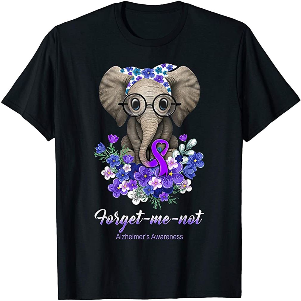 elephant alzheimer's shirt