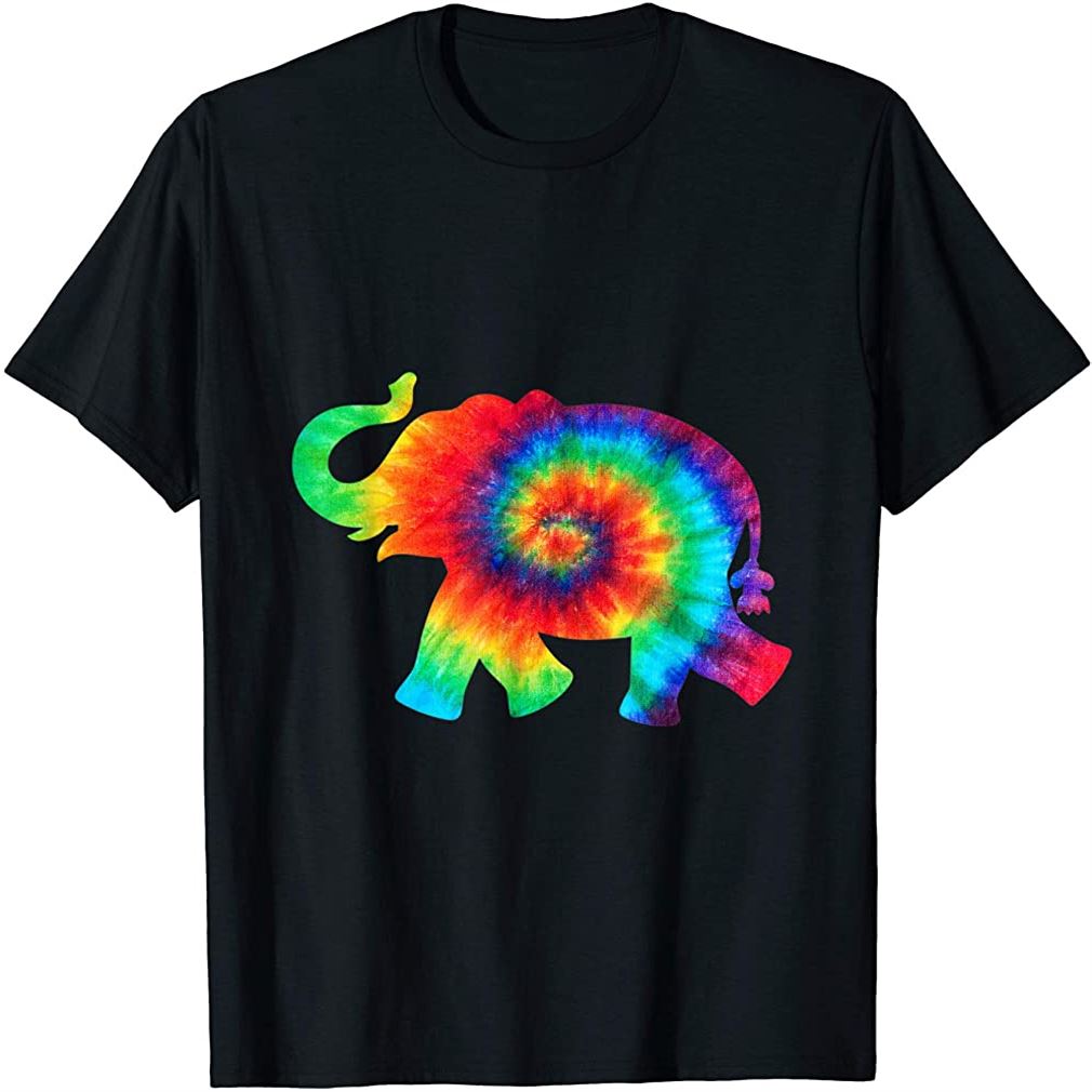 Tie Dye Elephant Tie Dyed Save The Animals T Shirt T-shirt Plus Size Up To 5xl
