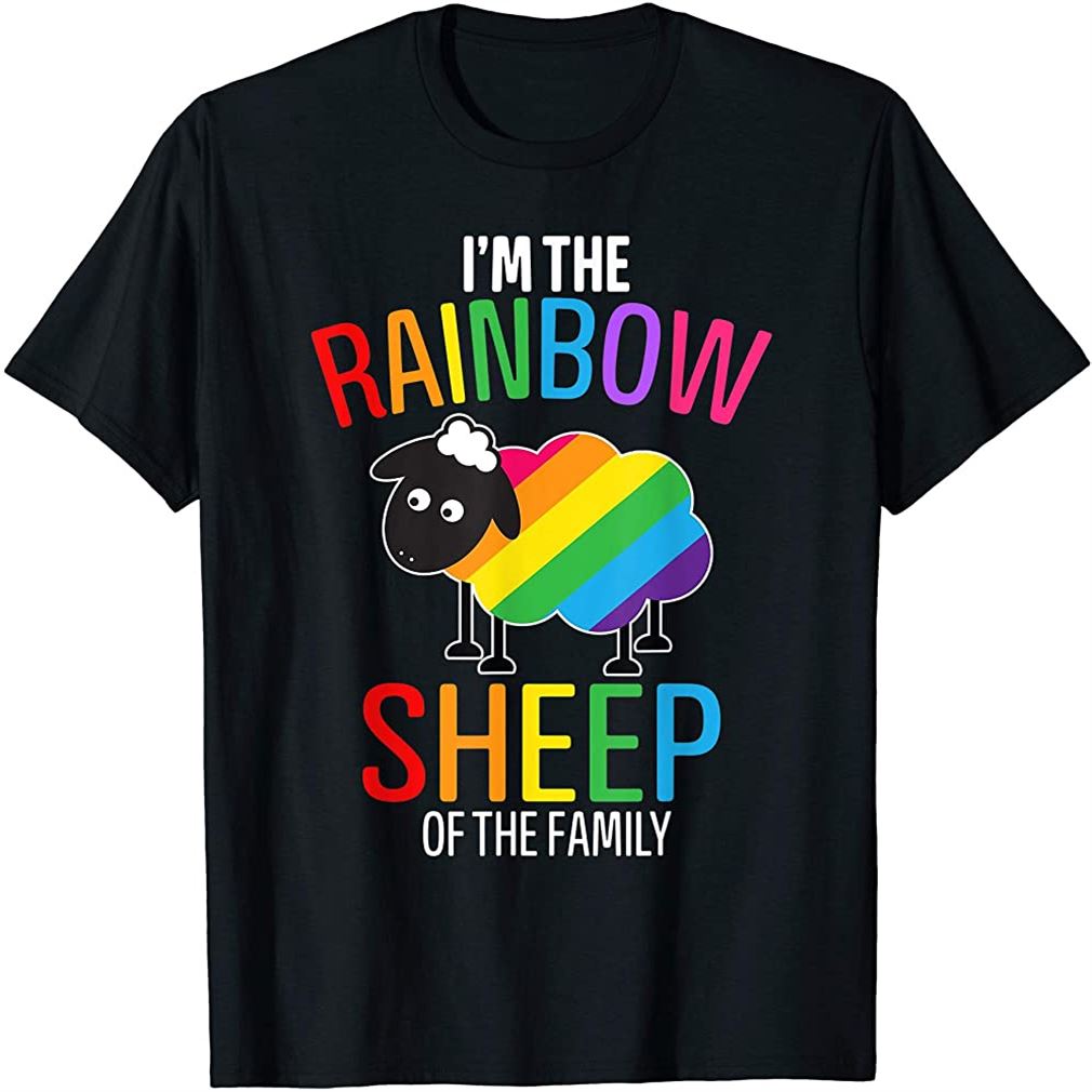 Rainbow Sheep Of Family Lgbt Lesbian Gay Rights Awareness T-shirt Size Up To 5xl