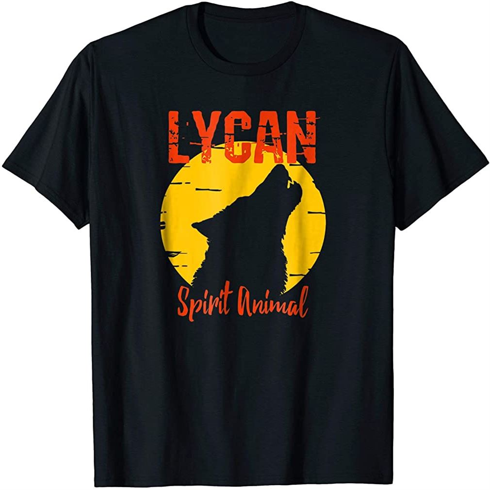 Lycan Spirit Animal Shirts Werewolf Wolf Lovers Horror Tees Size Up To 5xl