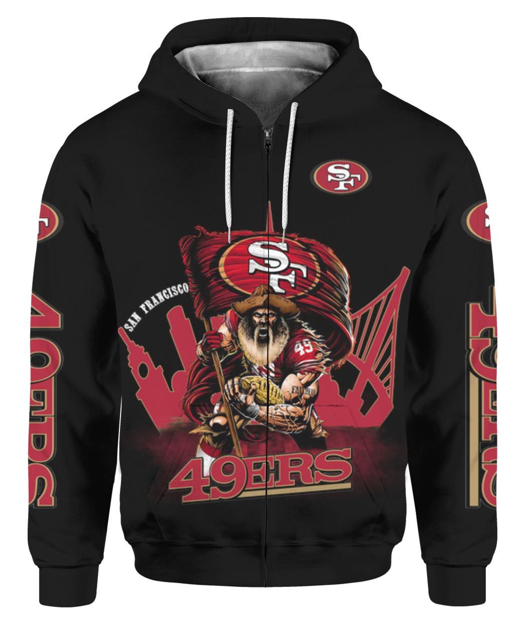 Mens Nfl San Francisco 49ers Super Bowl Liv Champions Hoodie Plus Size