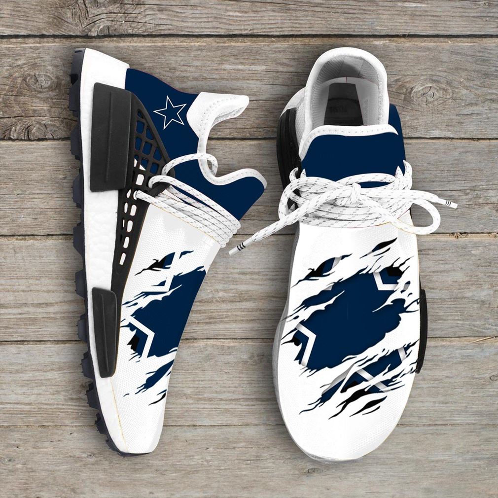 Dallas Cowboys Nfl Sport Teams Nmd Human Race Sneakers Sport Shoes Running Shoes