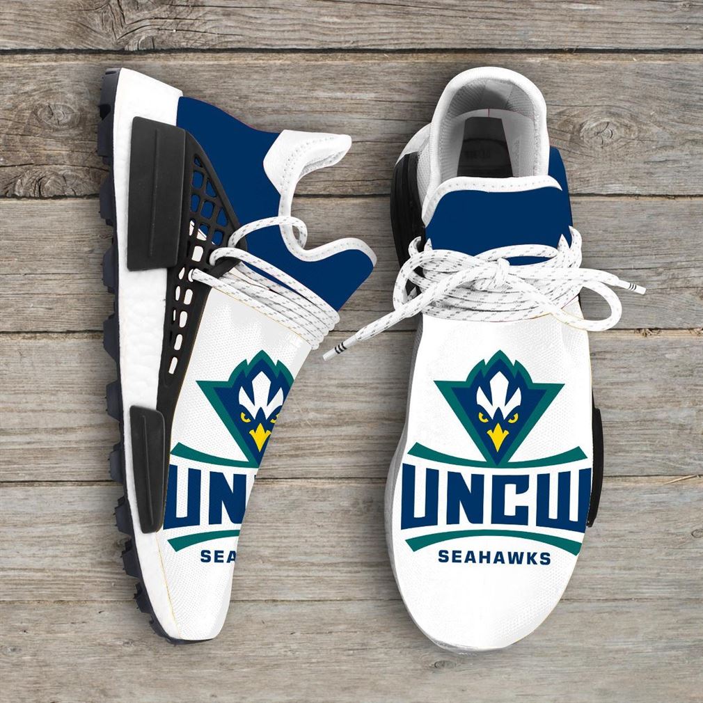 Unc Wilmington Seahawks Ncaa Nmd Human Race Sneakers Sport Shoes Running Shoes