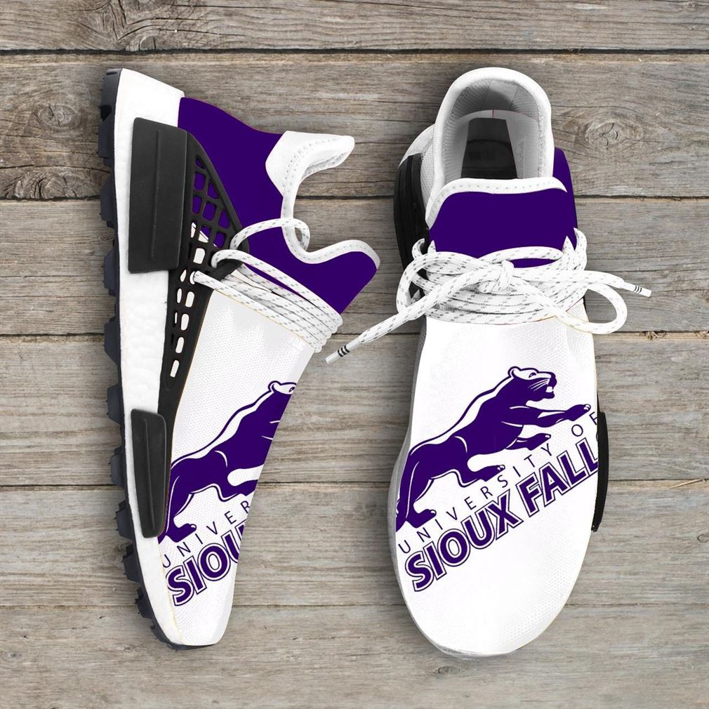 University Of Sioux Falls Cougars Ncaa Nmd Human Race Sneakers Sport Shoes Running Shoes