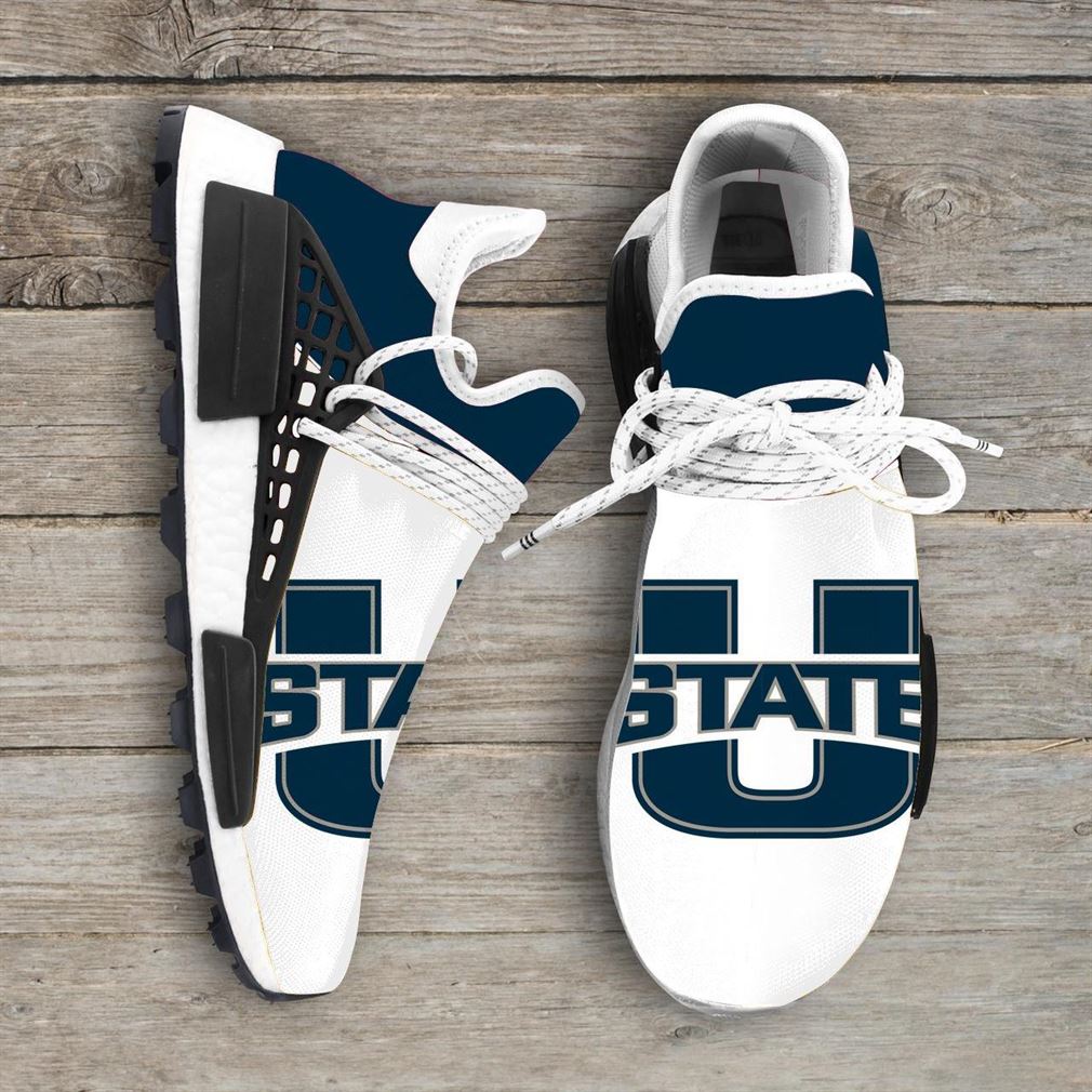 Utah State Aggies Ncaa Nmd Human Race Sneakers Sport Shoes Running Shoes