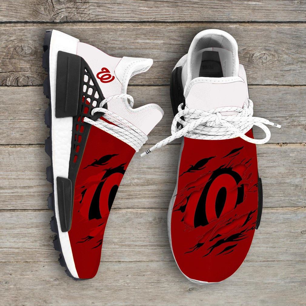 Washington Nationals Mlb Nmd Human Race Sport Shoes