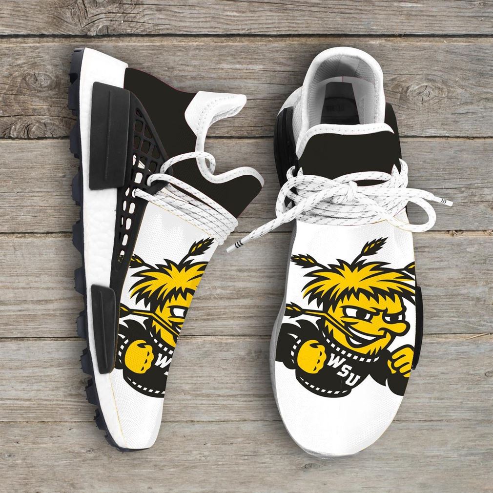 Wichita State Shockers Ncaa Nmd Human Race Sneakers Sport Shoes Running Shoes