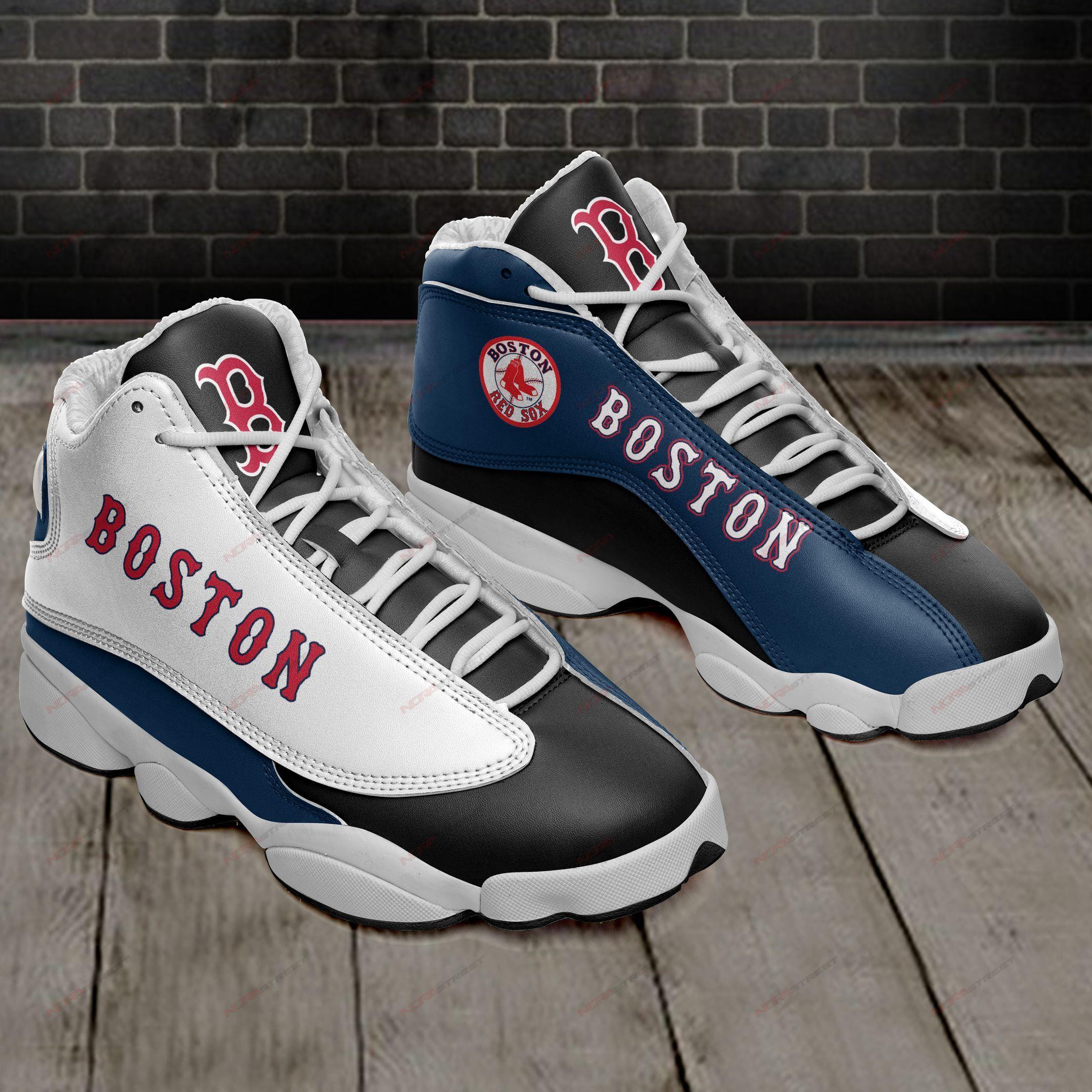 Boston Red Sox Air Jordan 13 Sneakers Sport Shoes
