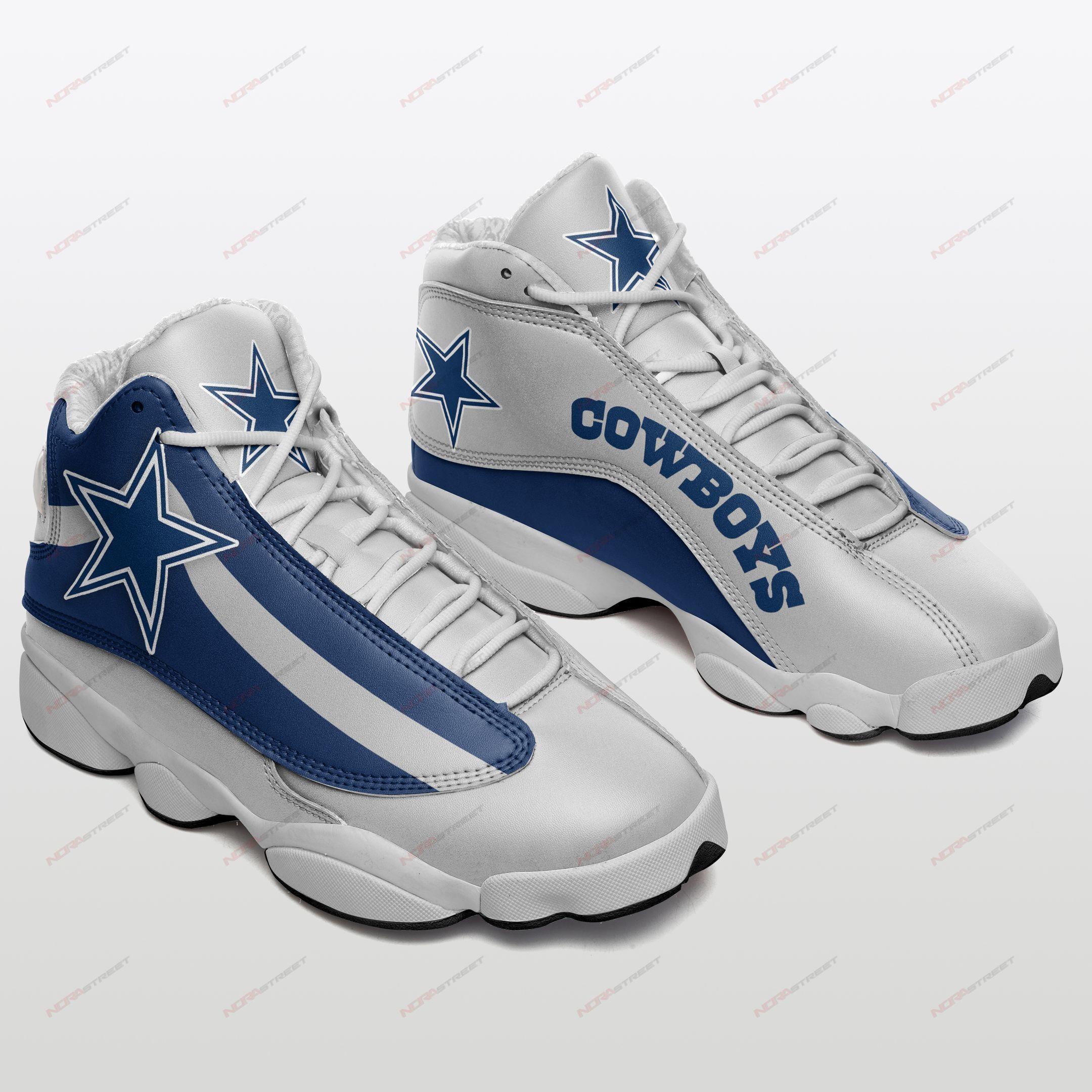 Dallas Cowboys Air Jordan 13 Sneakers Sport Shoes