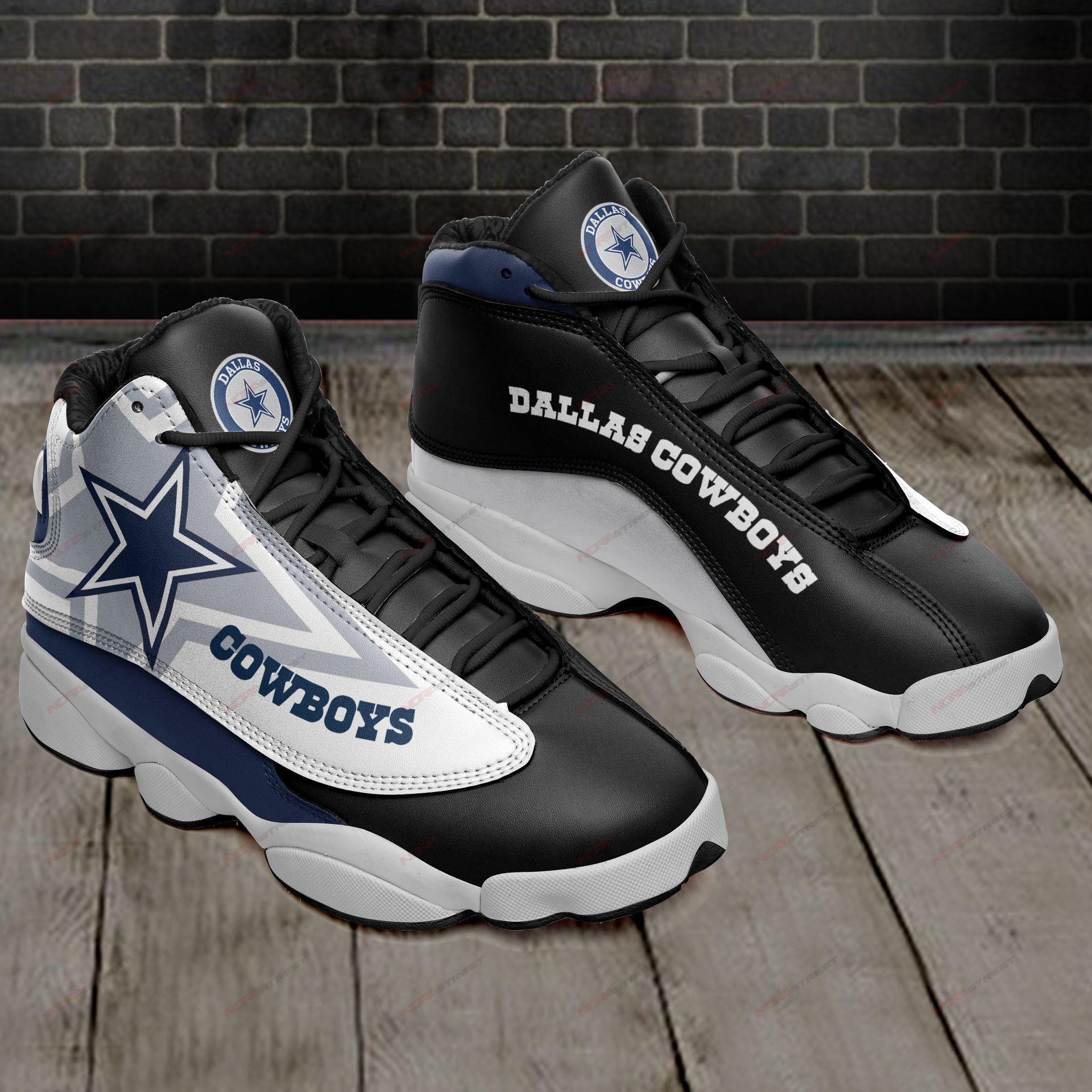 Dallas Cowboys Air Jordan 13 Sneakers Sport Shoes Full Size