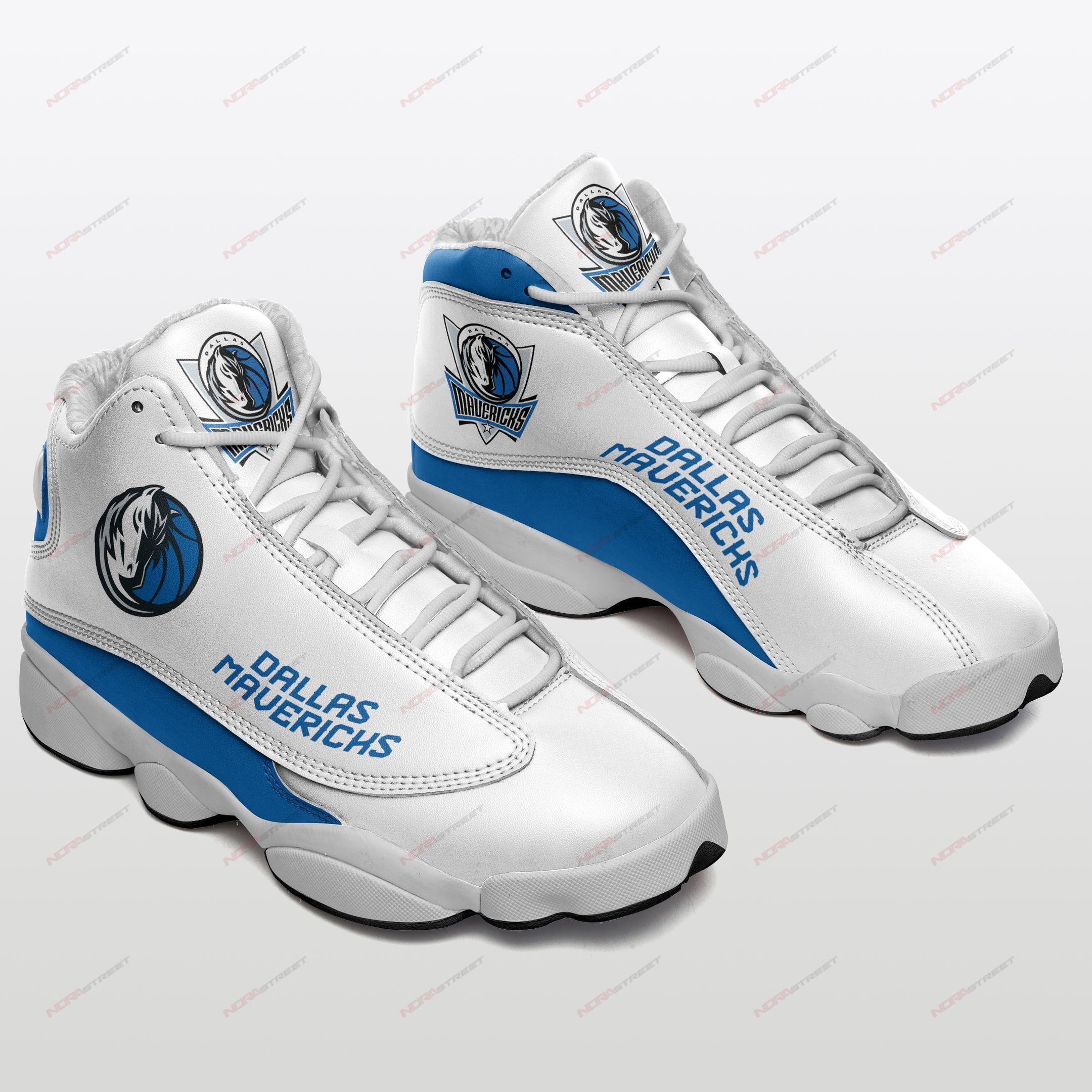 Dallas Mavericks Air Jordan 13 Sneakers Sport Shoes Plus Size