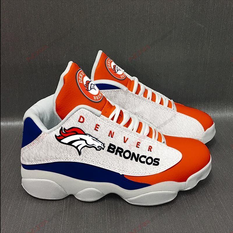 Denver Broncos Air Jordan 13 Sneakers Sport Shoes