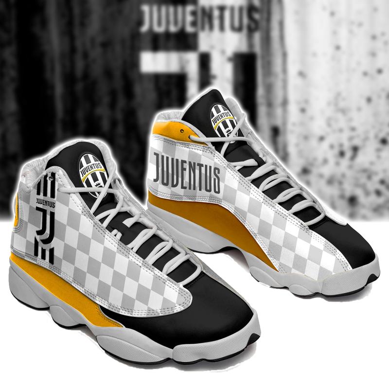 Juventus Form Air Jordan 13 Football Sneakers Sport Shoes