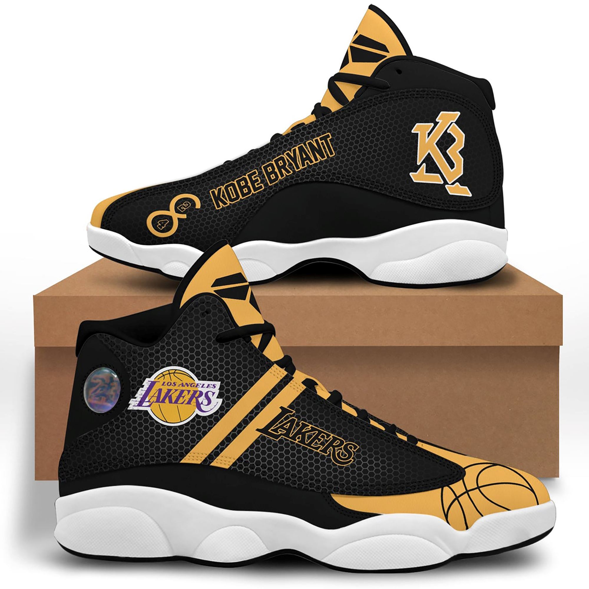 Kobe Bryant Shoes Air Jordan 13 Personalized Shoes Custom Shoes Printed Shoes