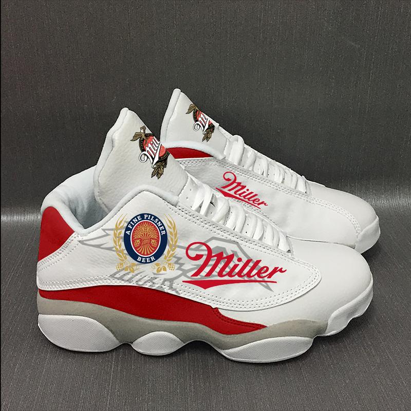 Miller Lite Beer Form Air Jordan 13 Sneakers Sport Shoes - Luxwoo.com