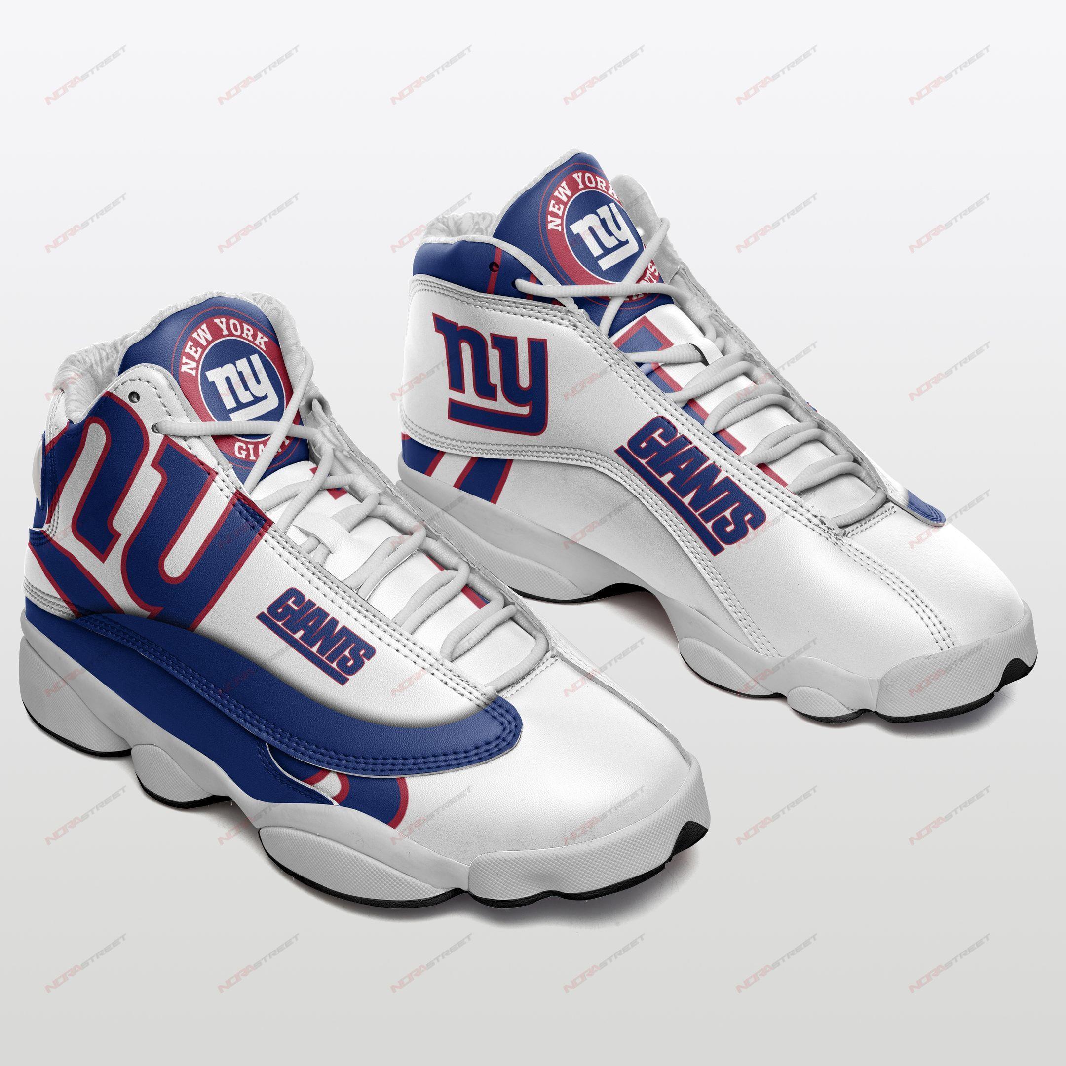 New York Giants Air Jordan 13 Sneakers Sport Shoes - Luxwoo.com