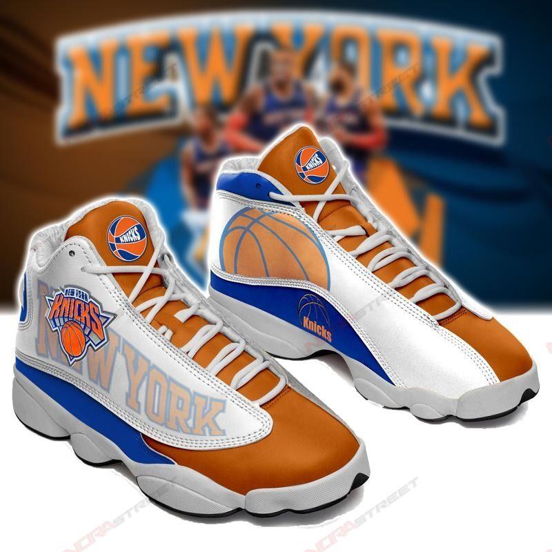 New York Knicks Jordan 13 Sneakers Sport Shoes - Luxwoo.com