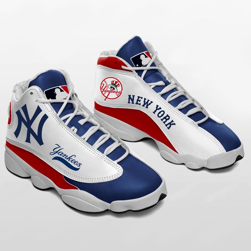 New York Yankees Form Air Jordan 13 Sneakers Baseball Sport Shoes Full Size