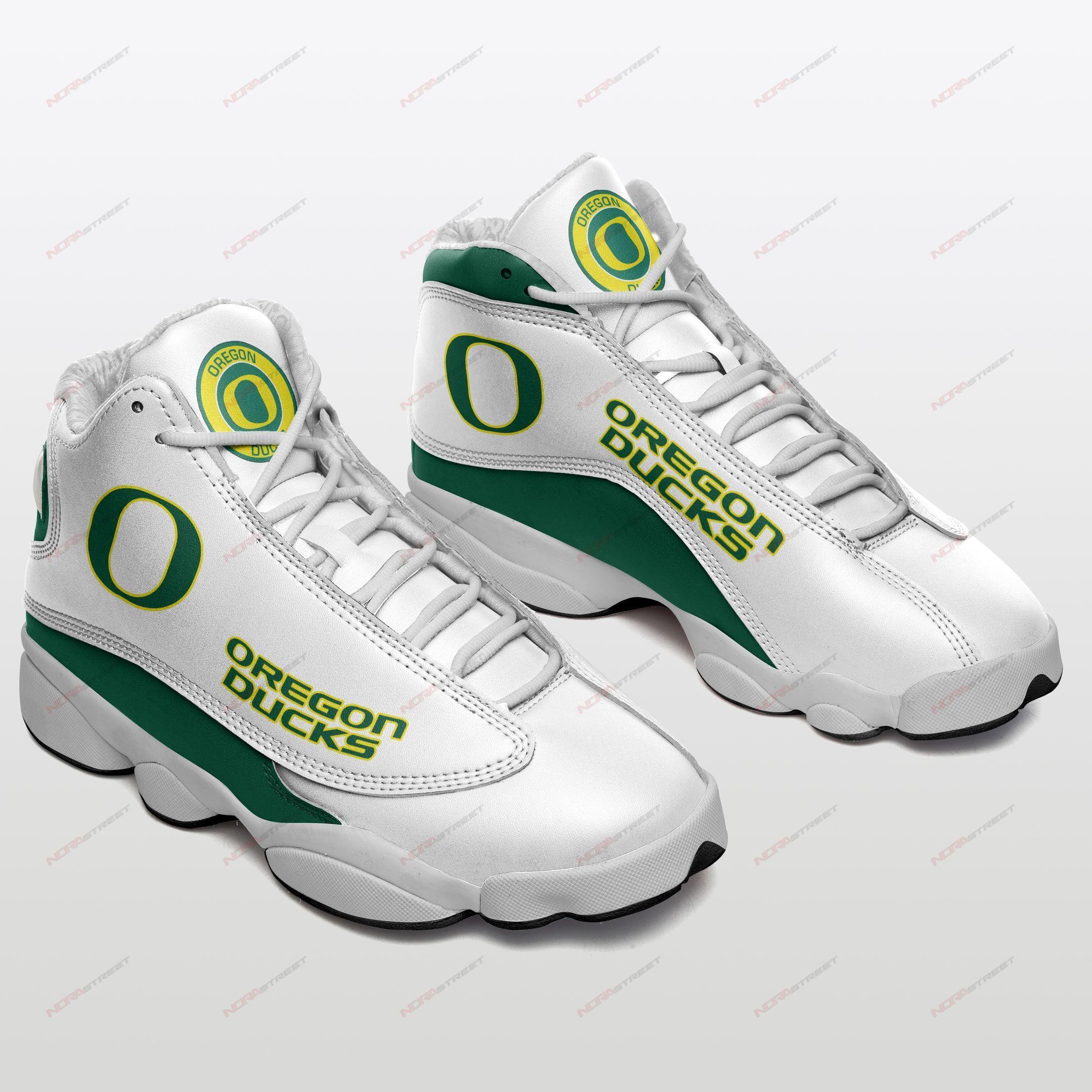 Oregon Ducks Air Jordan 13 Sneakers Sport Shoes Full Size