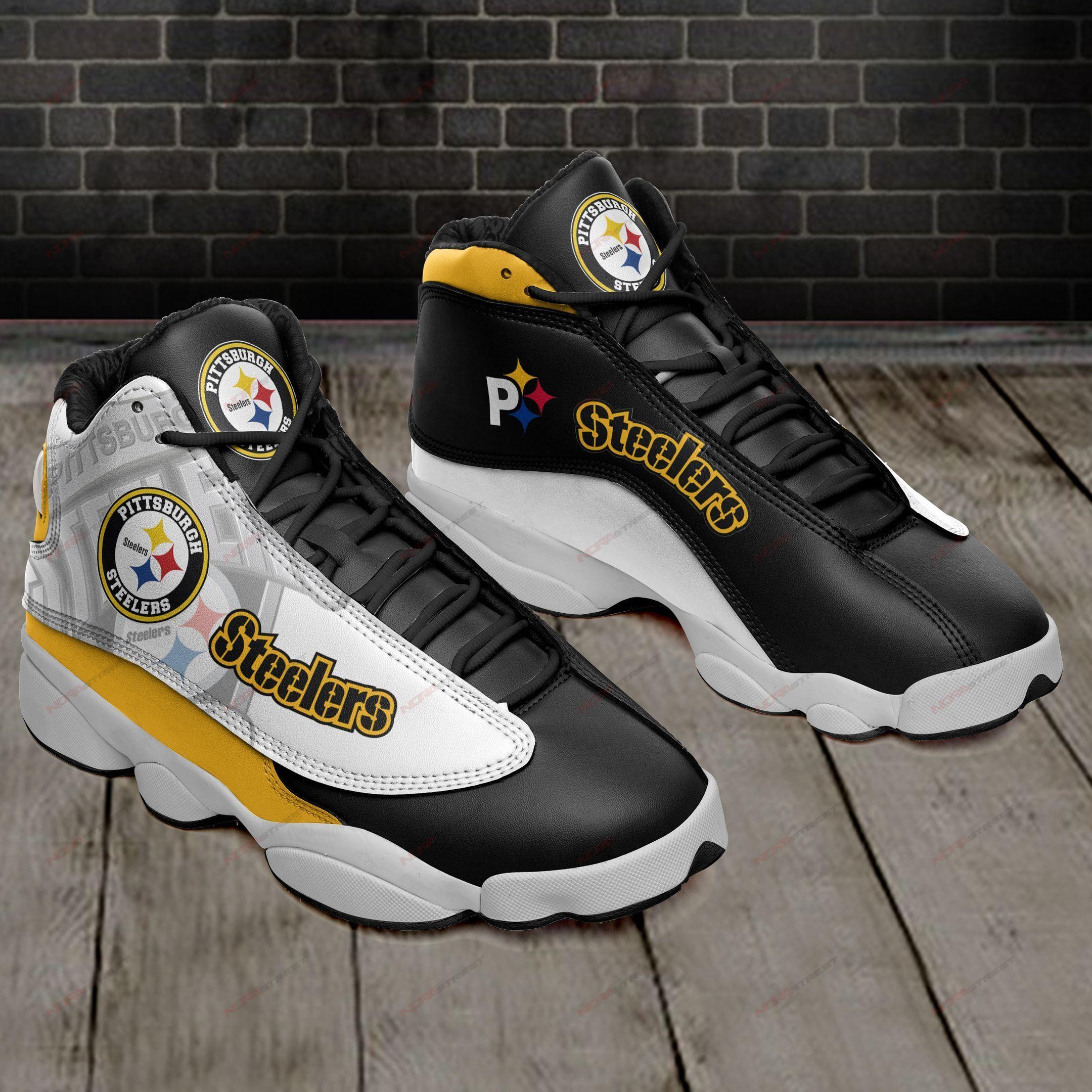 Pittsburgh Steelers Air Jordan 13 Sneakers Sport Shoes