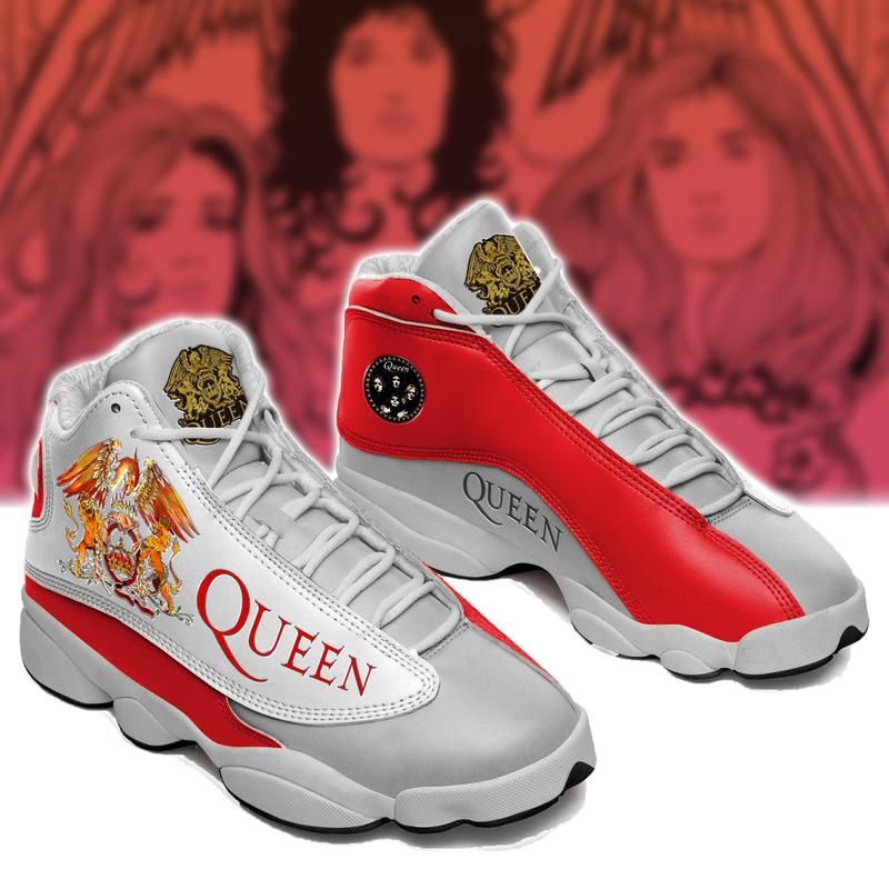 Queen Form Air Jordan 13 Sneakers Music Band Team Sneakers