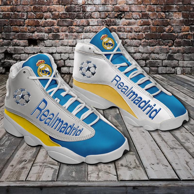 Real Madrid Form Air Jordan 13 Sneakers Sport Shoes Plus Size