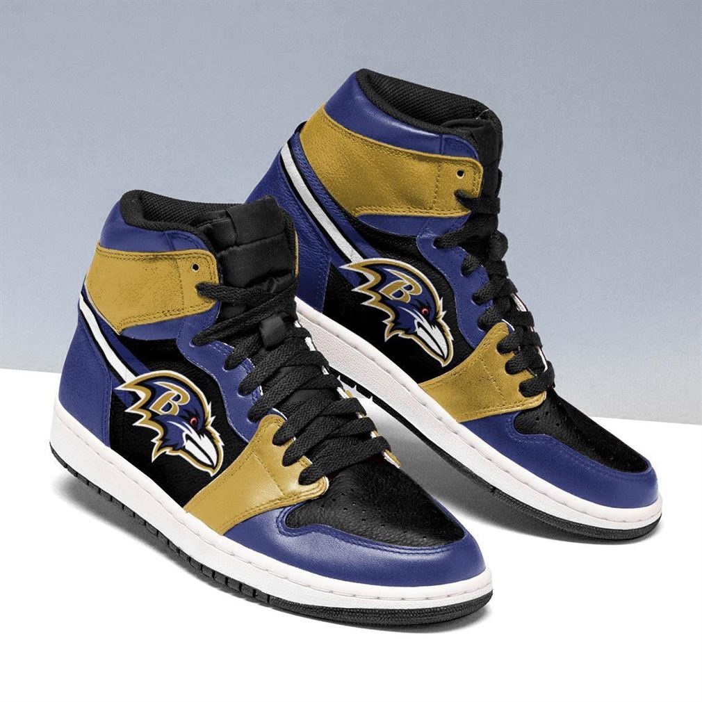 Baltimore Ravens Nfl Air Jordan Shoes Sport Sneaker Boots Shoes