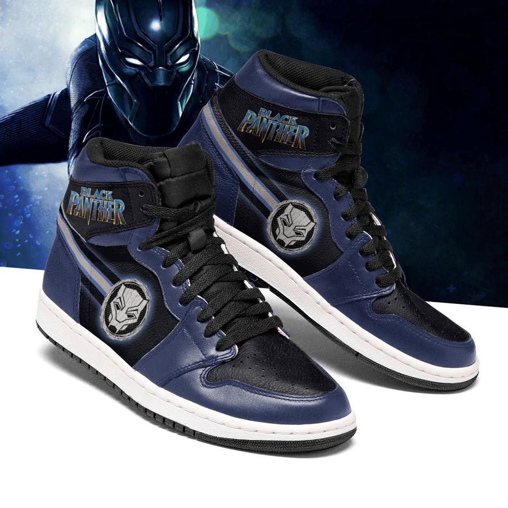 Black Panther Marvel Air Jordan Shoes Sport Sneaker Boots Shoes ...
