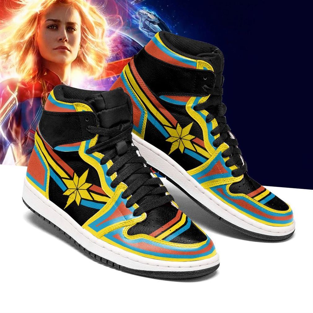Captain Marvel Marvel Air Jordan Shoes Sport Sneaker Boots
