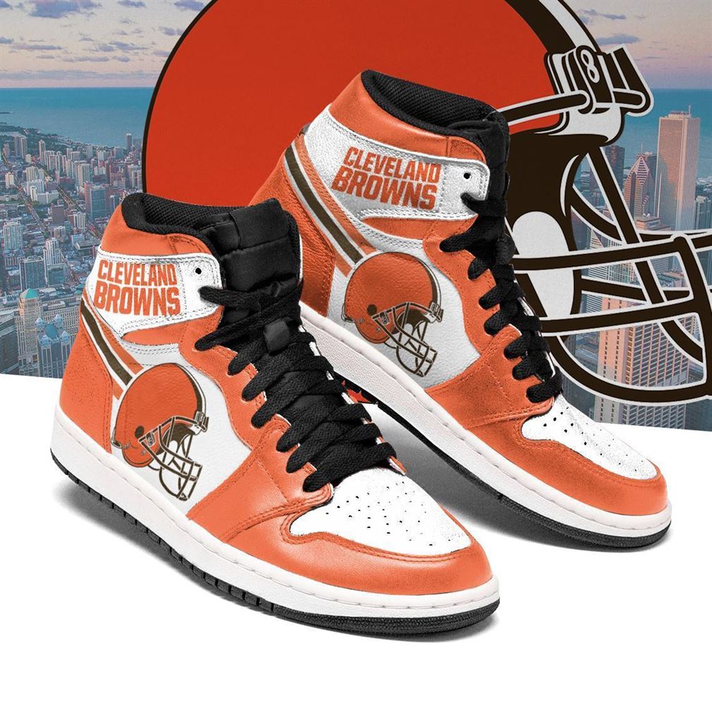 Cleveland Browns Nfl Football Air Jordan Shoes Sport V3