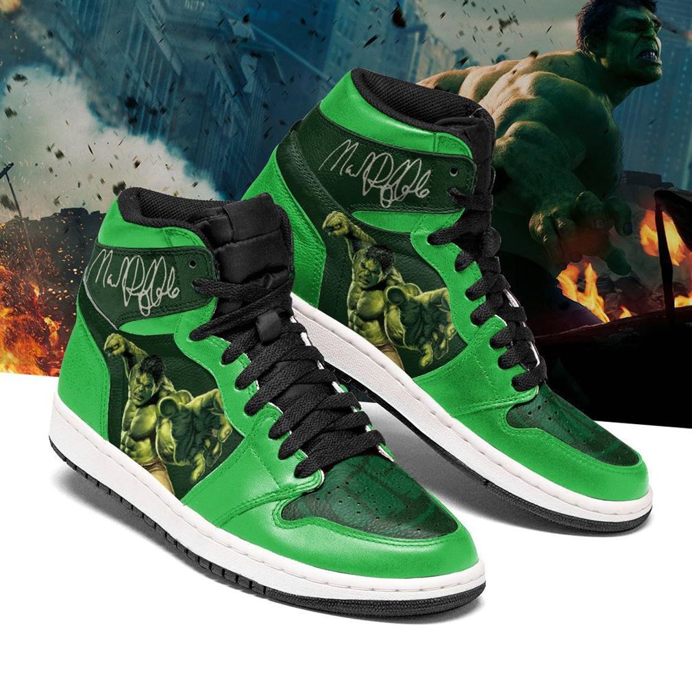 Hulk Marvel Air Jordan Shoes Sport Sneaker Boots Shoes