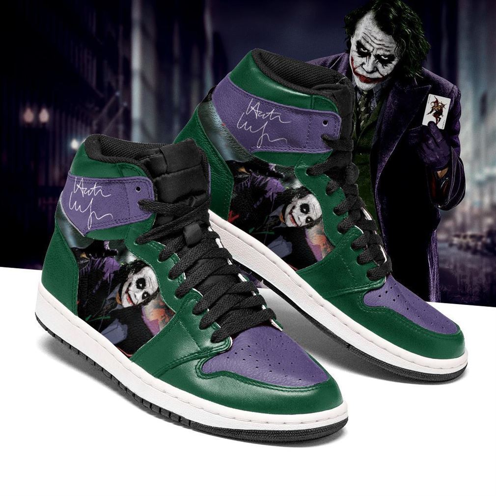 Joker Dc Comics Air Jordan Shoes Sport Sneaker Boots Shoes