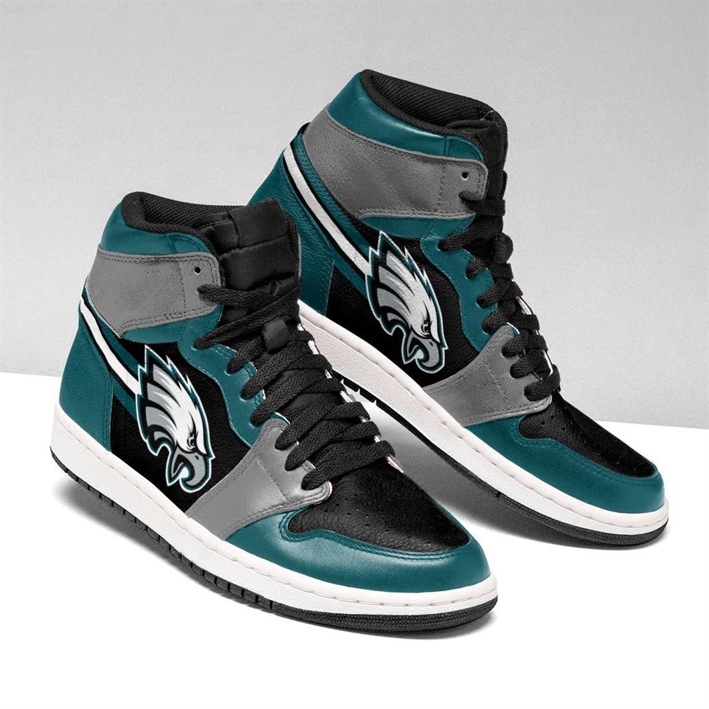 Philadelphia Eagles Nfl Air Jordan Shoes Sport V4 Sneaker Boots Shoes ...