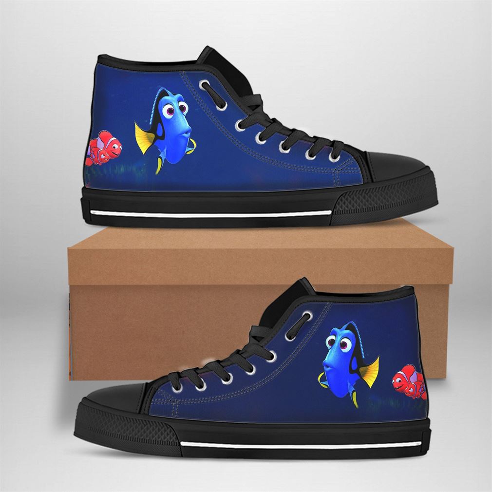 Dory Best Movie Character High Top Vans Shoes