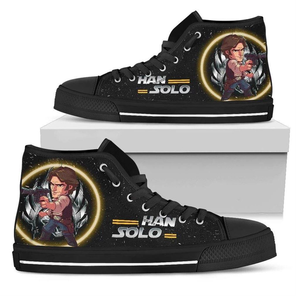 Han Solo High Top Vans Shoes