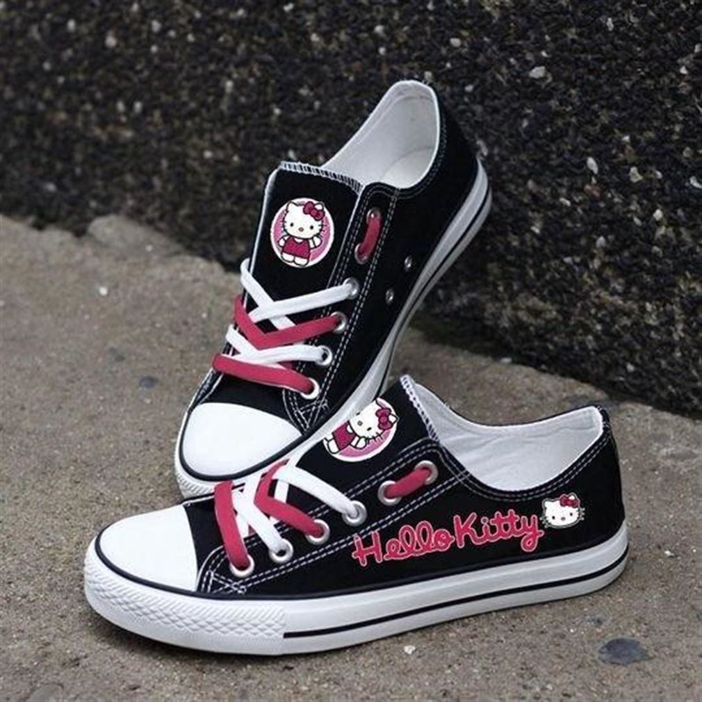 Hello Kitty Character Low Top Vans Shoes